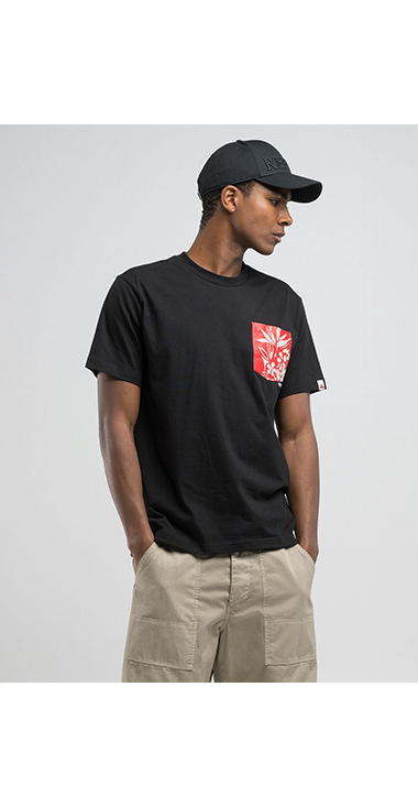 コットンジャ－ジーポケットプリントＴシャツ 詳細画像